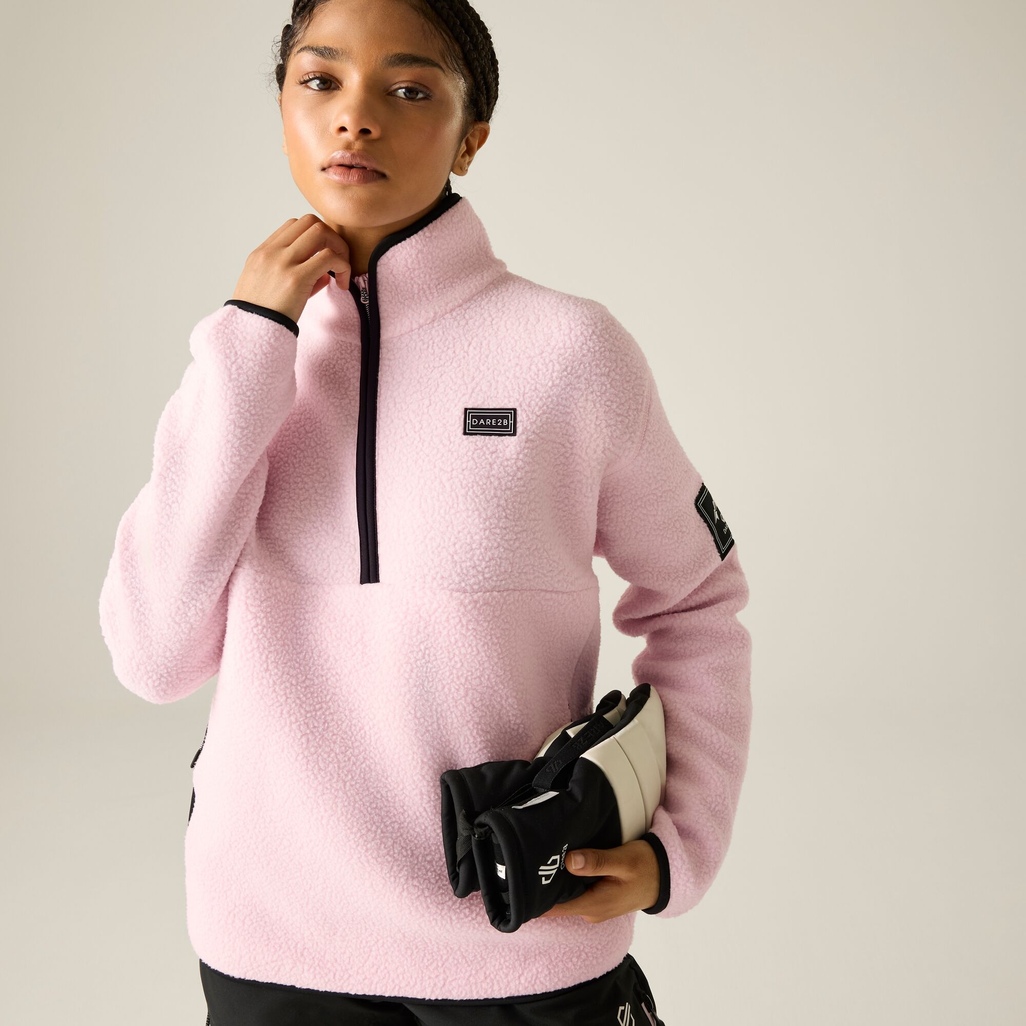 Dare 2B Women's Pink Slide Out Fleece Size: 14