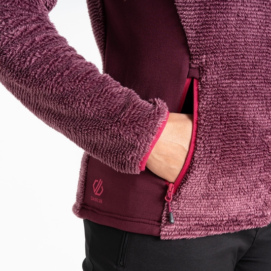Couche intermédiaire de notre gamme Mountain Pro Femme Violet