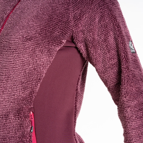Couche intermédiaire de notre gamme Mountain Pro Femme Violet