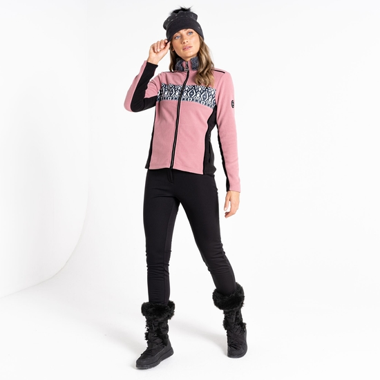 Women's Engross II Full Zip Sweater Mesa Rose Black