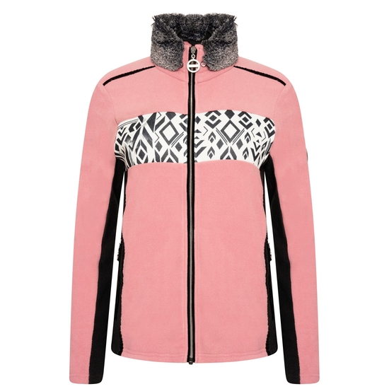 Women's Engross II Full Zip Sweater Mesa Rose Black