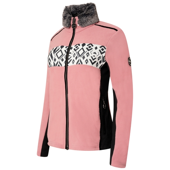 Women's Engross II Full Zip Sweater Mesa Rose Black