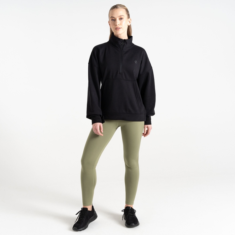 ディアツービー Dare 2B 【 2B Recoup Sweatshirt Quarter Zip Fleece Womens Women 】 レディース Women's Recoup II Half Zip Sweatshirt - Black | Dare2B ROW