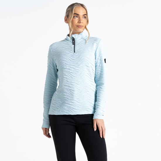 Damen Glamourize Midlayer Blau