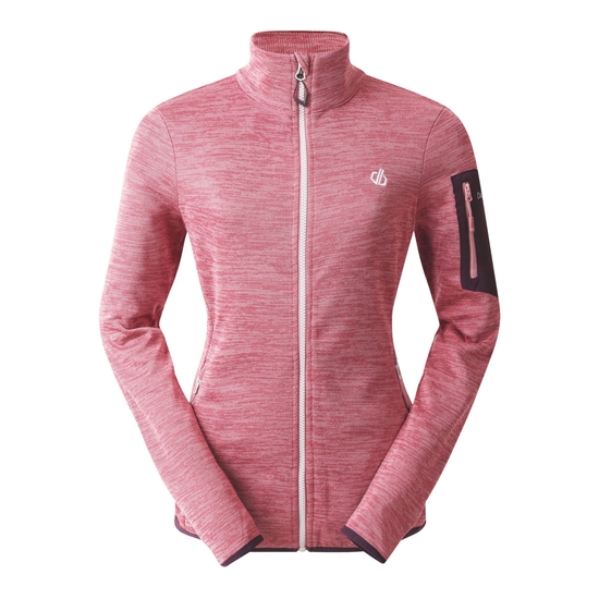 Women's Torrek Mountain Zip Through Fleece Lilas & Deep Plum 