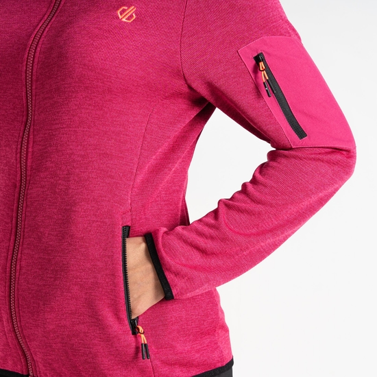 Women's Torrek Mountain Zip Through Fleece Berry Pink