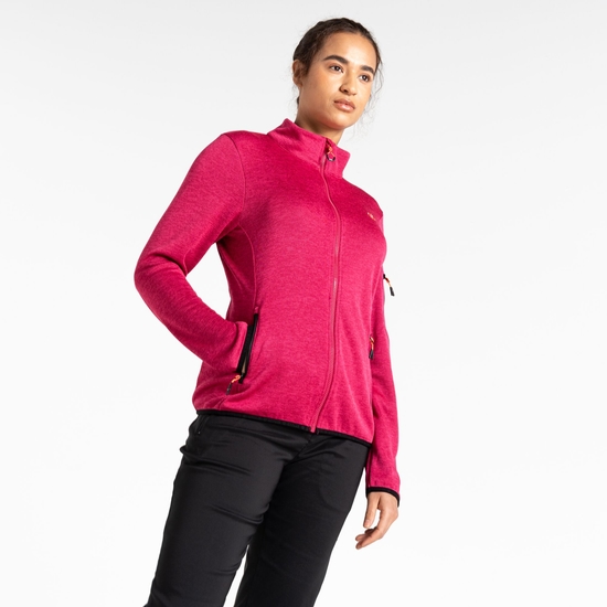 Women's Torrek Mountain Zip Through Fleece Berry Pink