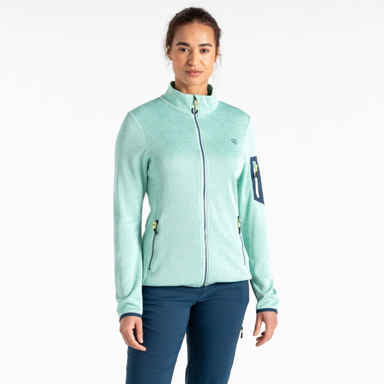 Women's Mountain Series Zip Through Fleece Mint Green