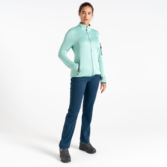 Women's Torrek Mountain Zip Through Fleece Mint Green