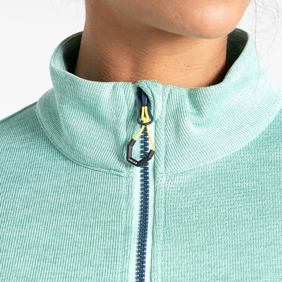 Women's Torrek Mountain Zip Through Fleece Mint Green