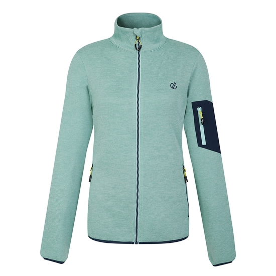 Women's Torrek Mountain Zip Through Fleece Mint Green
