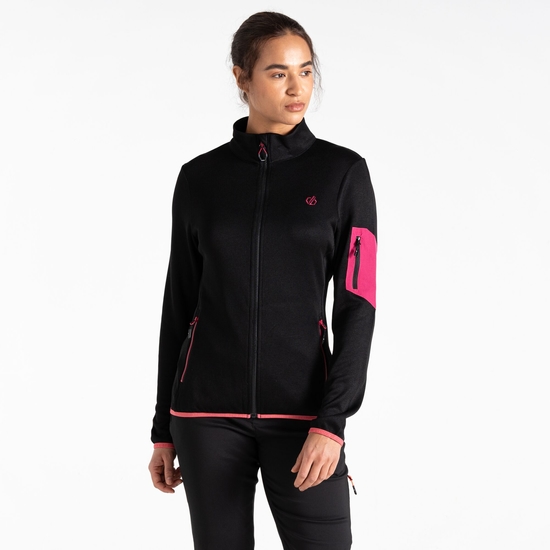 Women's Mountain Series Zip Through Fleece Black