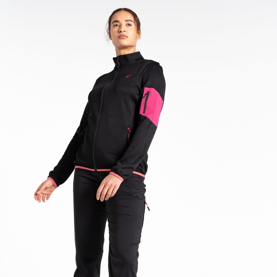 Women's Torrek Mountain Zip Through Fleece Black
