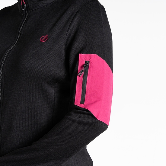 Women's Torrek Mountain Zip Through Fleece Black