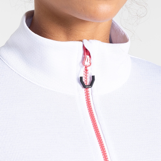 Women's Torrek Mountain Zip Through Fleece White