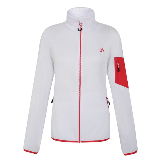 Women's Torrek Mountain Zip Through Fleece White