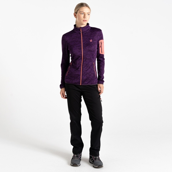 Women's Torrek Mountain Zip Through Fleece Deep Plum