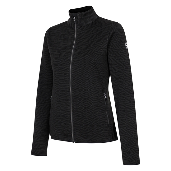 Damen Descend Sweatshirt Schwarz