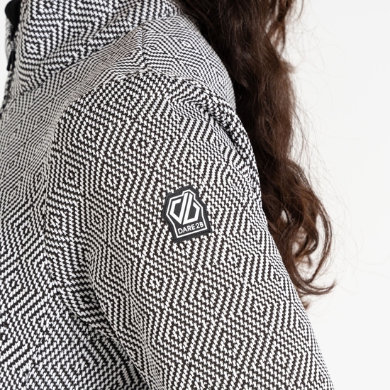 Pull Femme Descend Noir Et Blanc