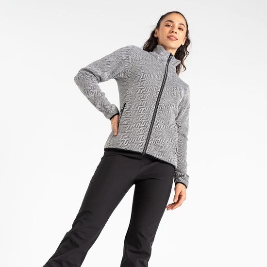Pull Femme Descend Noir Et Blanc