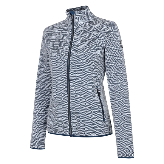 Damen Descend Sweatshirt Dunkelblau & Weiß