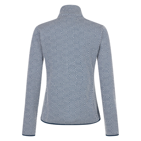 Damen Descend Sweatshirt Dunkelblau & Weiß