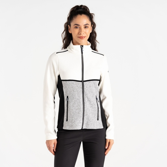 Damen Thriving Sweatshirt Crème & Grau