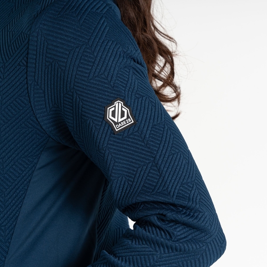Damen Glissade Sweatshirt Dunkelblau