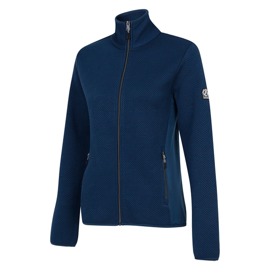 Damen Glissade Sweatshirt Dunkelblau
