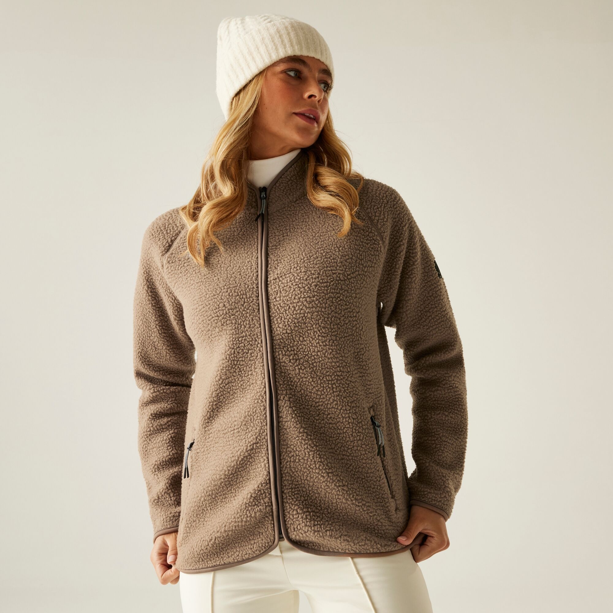 Dare 2B Women's Beige Excursion Fleece Pine Bark
