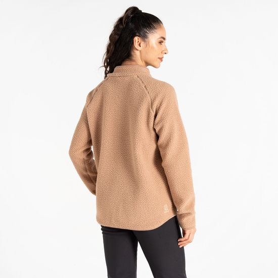Damen Excursion Fleece Beige