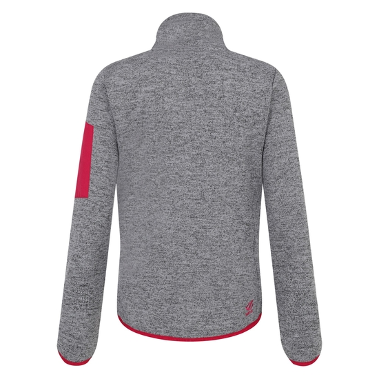 Polaire thermique de notre gamme Mountain Femme Gris Foncé Chiné