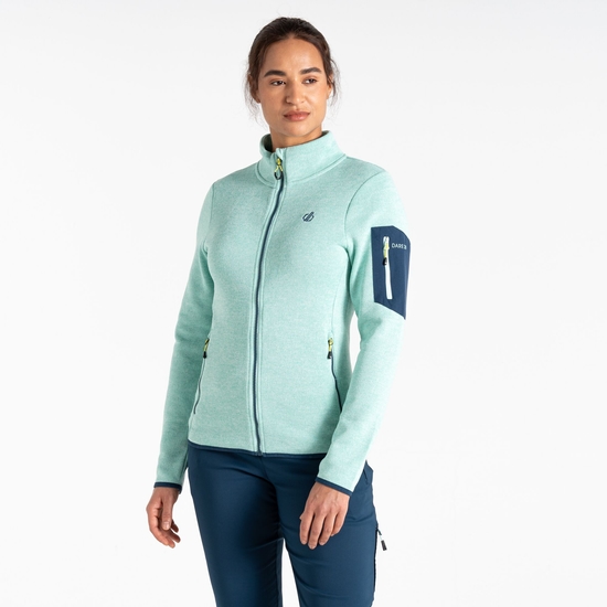 Polaire thermique de notre gamme Mountain Femme Turquoise