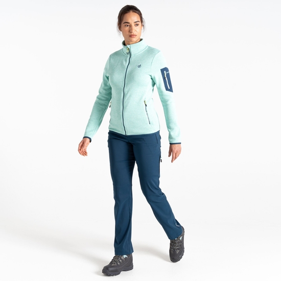 Polaire thermique de notre gamme Mountain Femme Turquoise