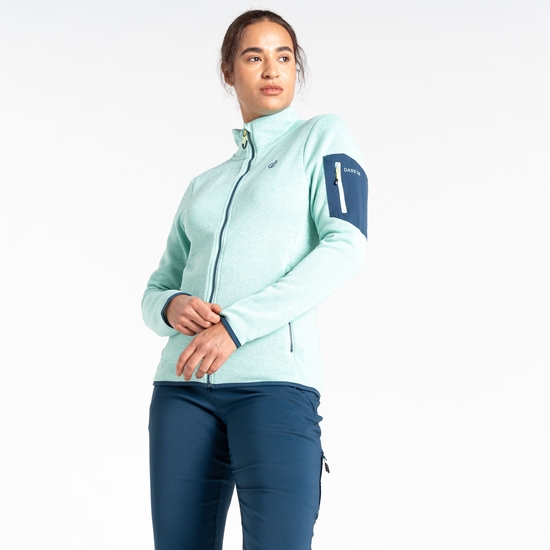 Polaire thermique de notre gamme Mountain Femme Turquoise