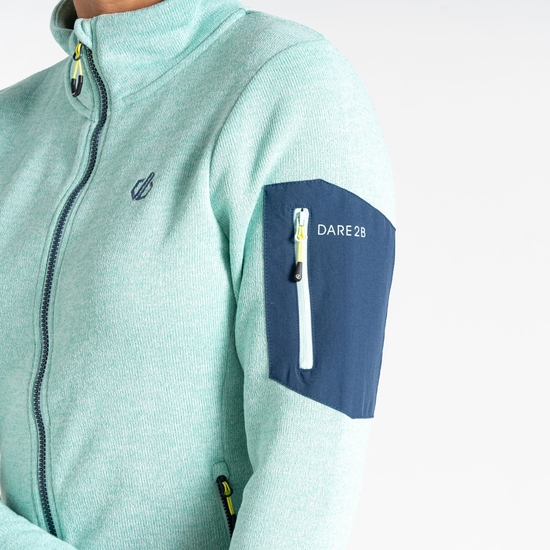 Polaire thermique de notre gamme Mountain Femme Turquoise