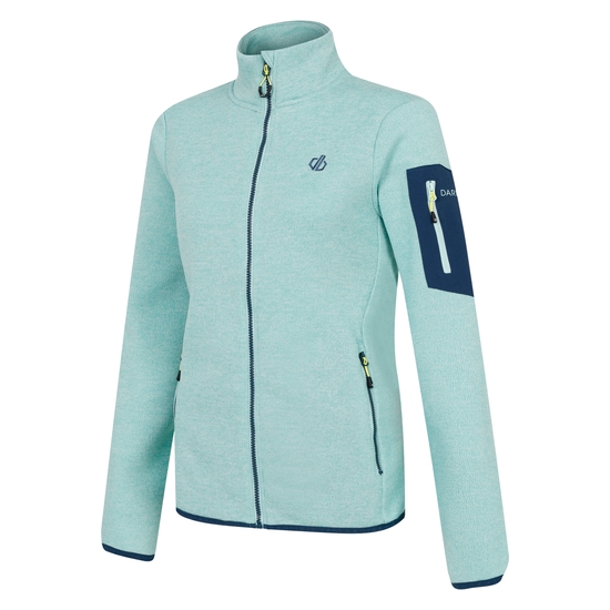 Polaire thermique de notre gamme Mountain Femme Turquoise