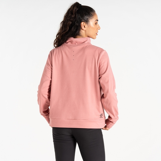 Damen Glint Sweatshirt Altrosa