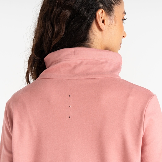 Damen Glint Sweatshirt Altrosa