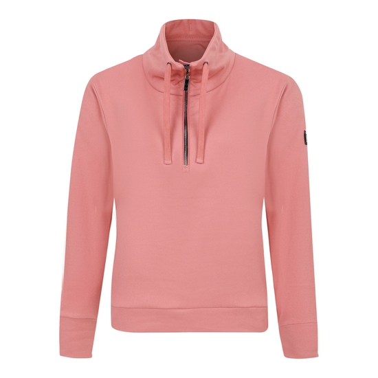 Damen Glint Sweatshirt Altrosa