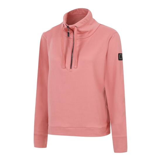 Damen Glint Sweatshirt Altrosa