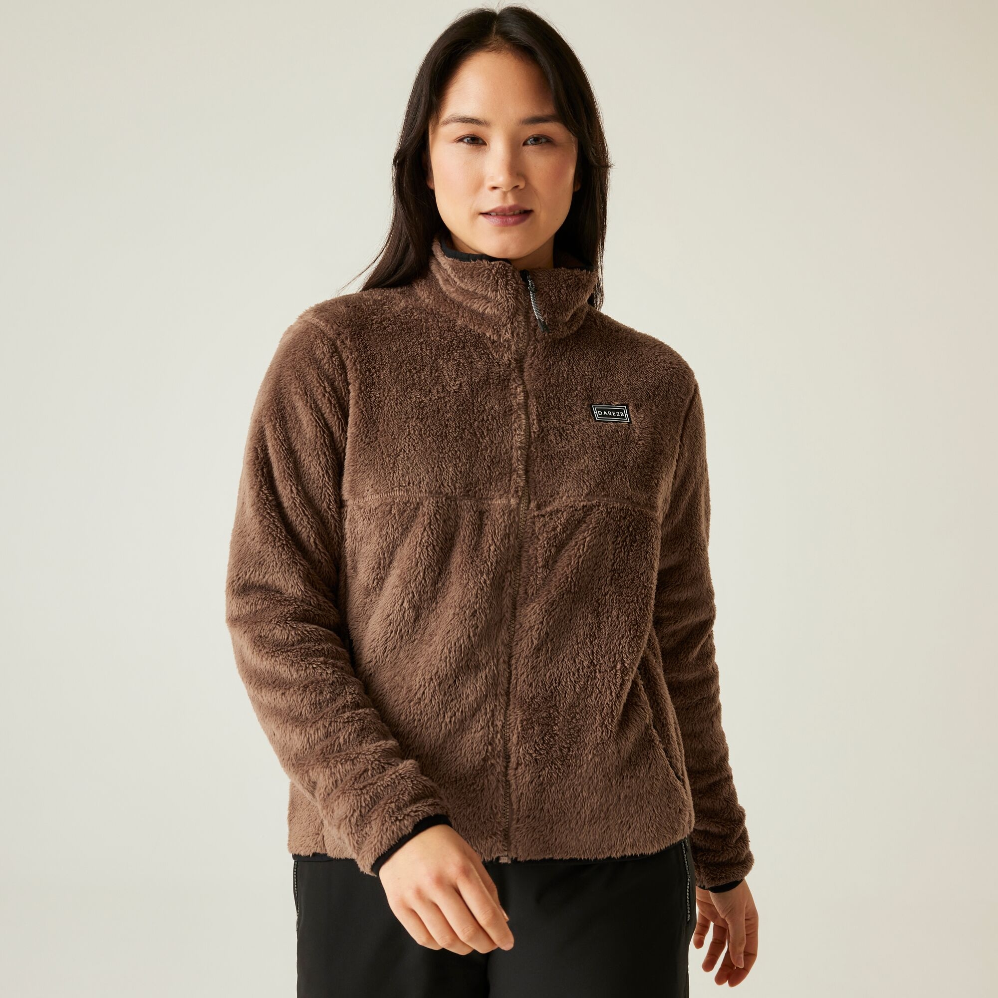 Dare 2B Women's Beige Gnarly Fleece Pine Bark