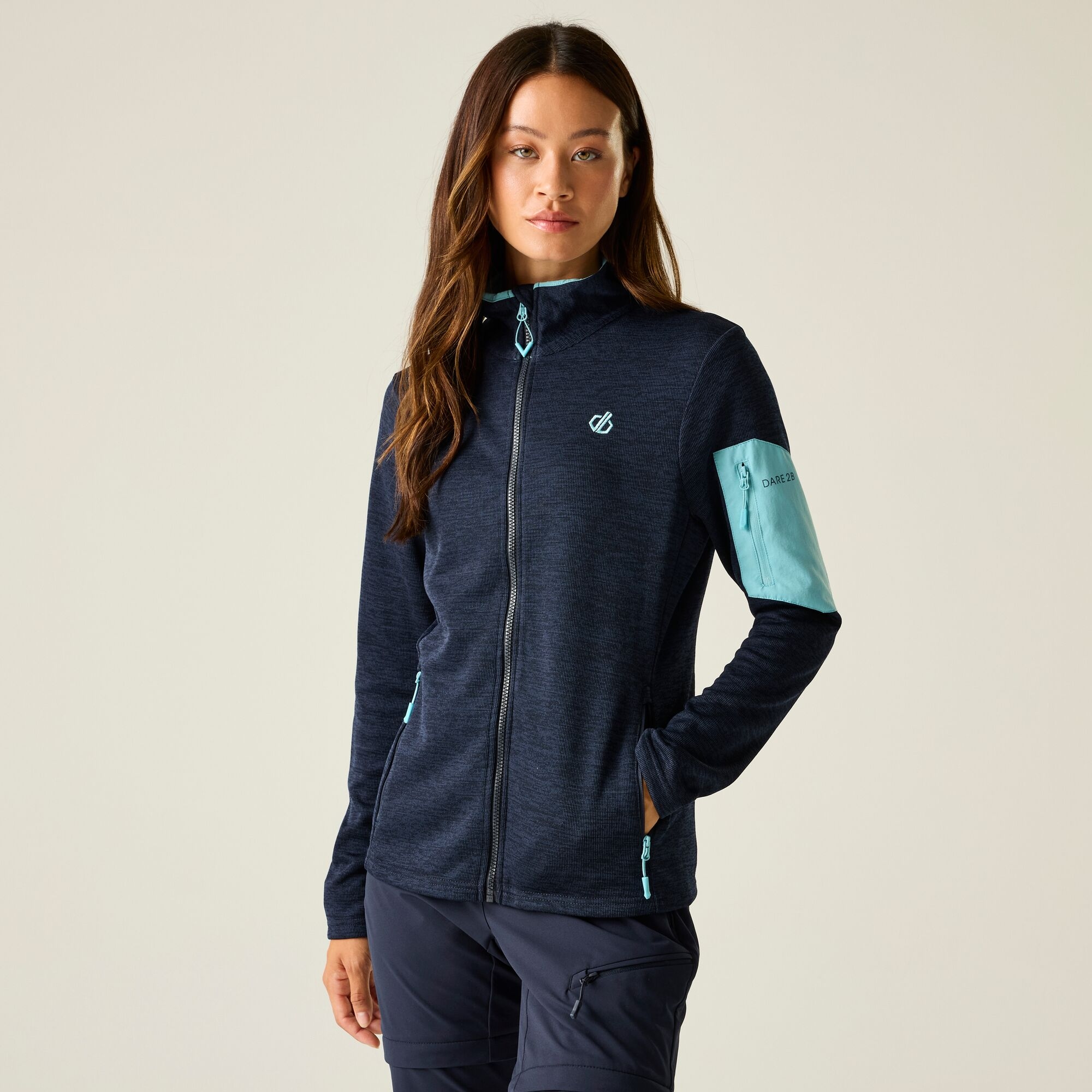 Dare 2B Women's Blue Torrek Ii Fleece Size: 18