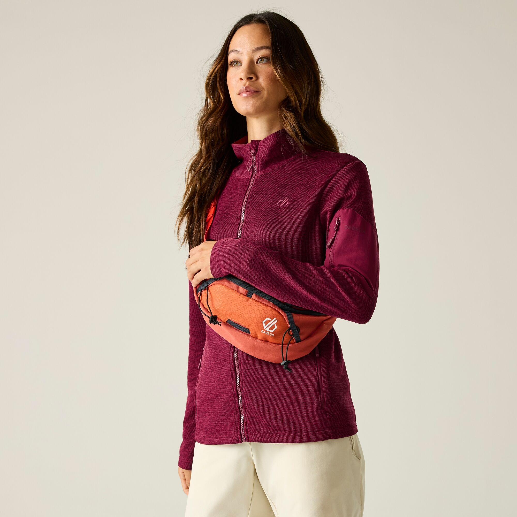 Dare 2B Women's Red Torrek Ii Fleece Size: 20