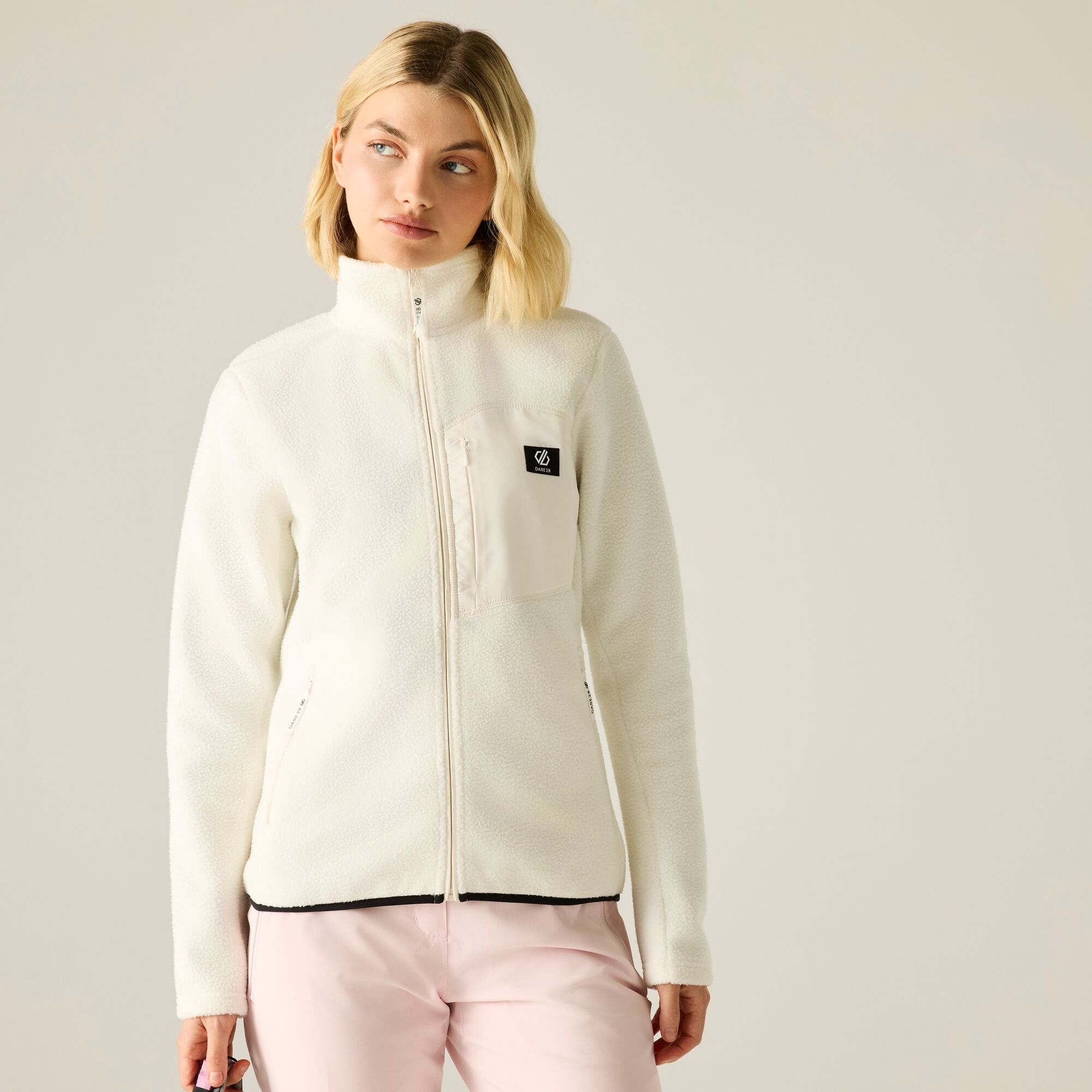 Dare 2B Women's Beige Excursion Shield Fleece Size: 8