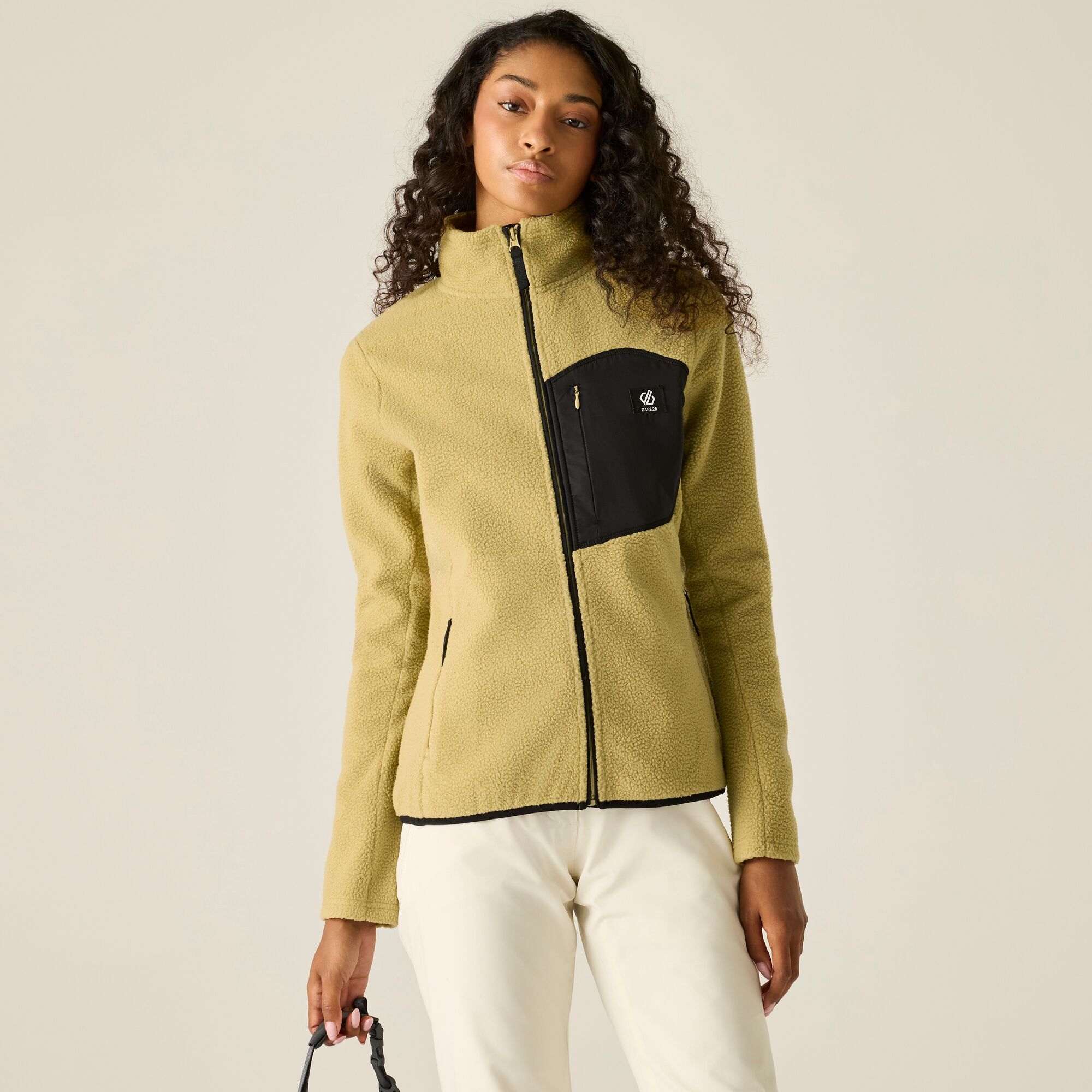 Dare 2B Women's Beige Excursion Shield Fleece Size: 18