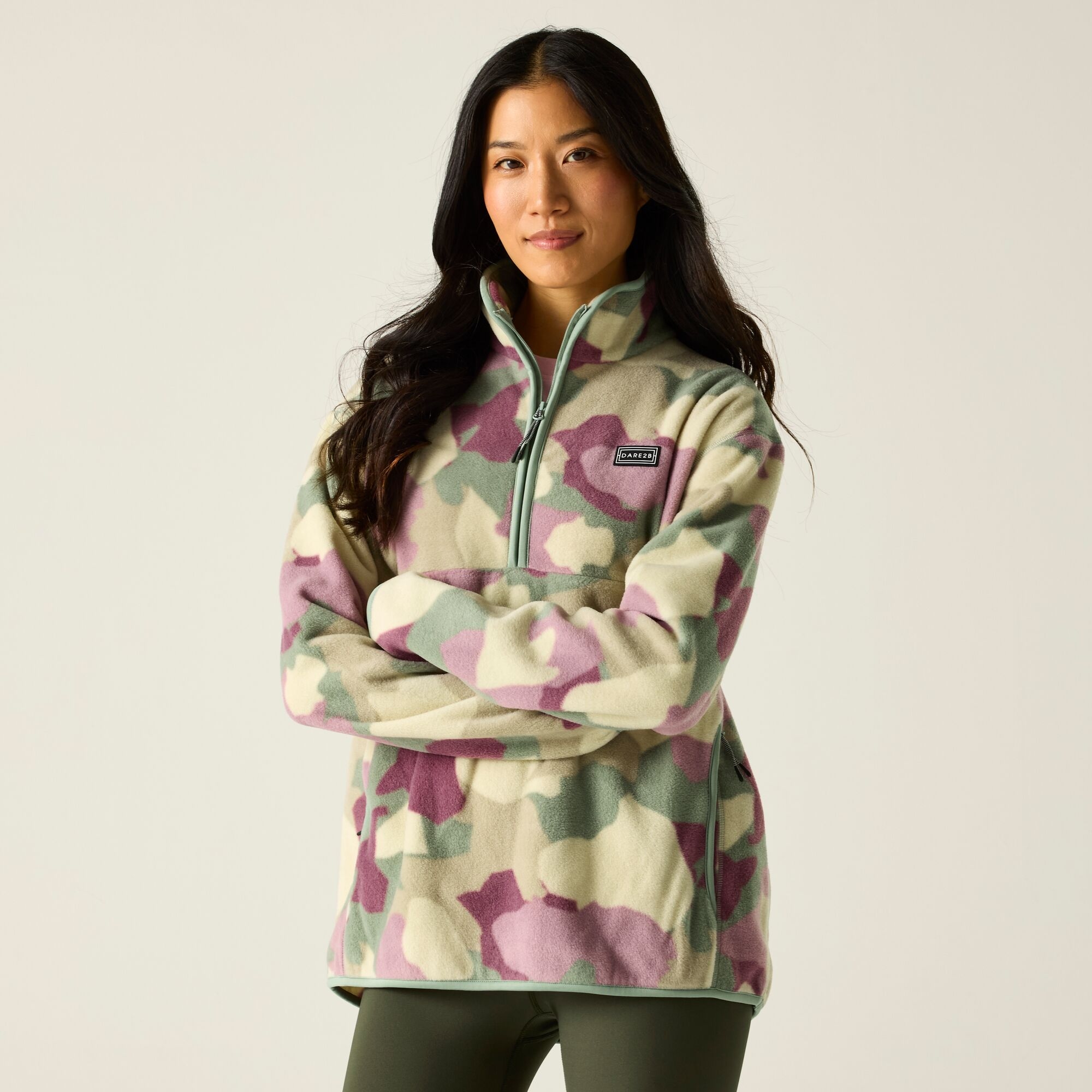 Dare 2B Women's Green Amble Fleece Size: 18