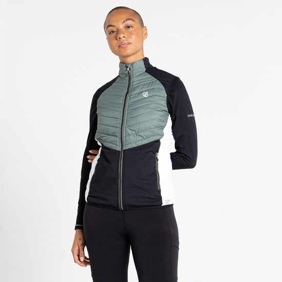 Surmount II Femme Gilet en laine  Vert