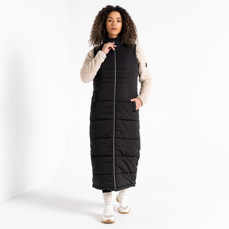Women's Reputable II Longline Gilet Black - Main Image