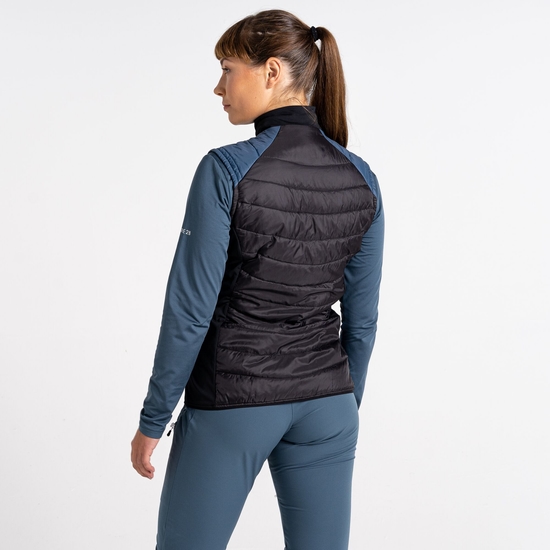 Women's Culmination Wool Padded Vest Orion Grey Black